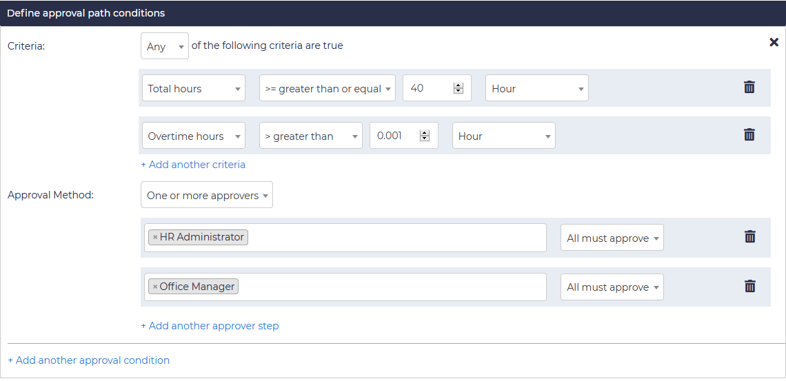 Build The Timesheet Approval Path – HCM Help Center