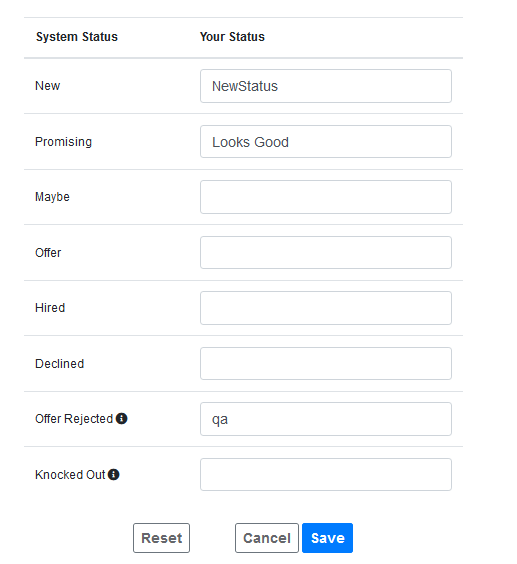 Settings – HCM Help Center