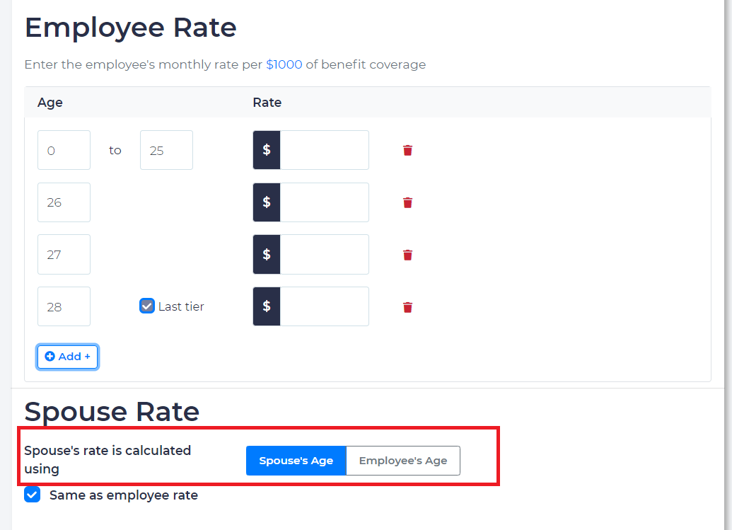 How to Setup Group/Voluntary Life and AD&D for a Benefits Plan HCM