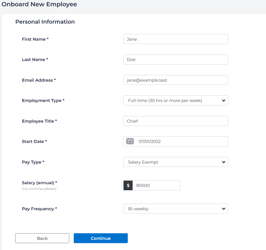 How to Onboard an Employee – HCM Help Center